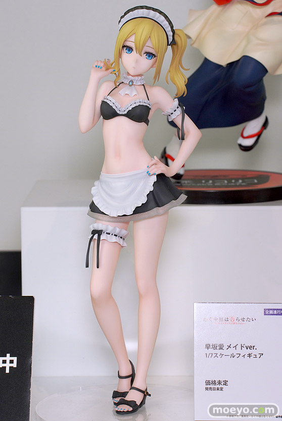 アニプレックス アニメ「かぐや様は告らせたい-ファーストキッスは終わらない-」早坂愛 メイド水着Ver. 千鶴 クレーネル ワンホビギャラリー2023 SPRING フィギュア 01