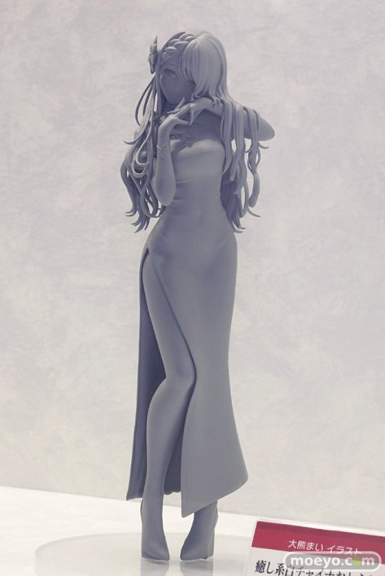 画像　フィギュア　サンプル　レビュー　ワンダーフェスティバル2023 [冬]　ユニオンクリエイティブ 大熊まい イラスト 癒し系チャイナおねえさん http://www.union-creative.jp/ 03