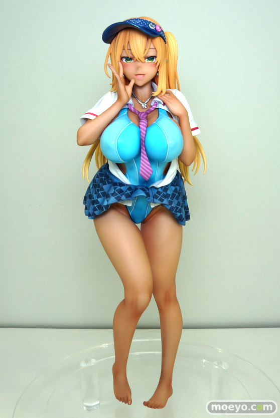 画像　フィギュア　サンプル　レビュー　ワンダーフェスティバル2023 [夏] あみあみ×AMAKUNI 大褐色時代 優世ちゃん あみあみホビーキャンプ　あみキャンWF2023夏  01