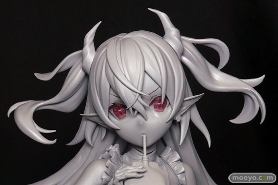 画像　フィギュア　サンプル　レビュー　ワンダーフェスティバル2023 [夏]　えいてぃーん  褐色吸血鬼 夜ちゃん illustration by 湯気 Agito 05