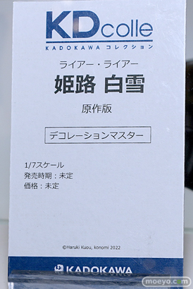 フィギュア ワンダーフェスティバル2023 [夏]  KADOKAWA 姫路白雪 リーセリア 時崎狂三 14