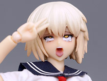 【アダルトフィギュア】ぶっ飛んだ「オホ顔」も付属でほぼ全裸も可能！海牛工業＆ACFUN「海牛の野望 EIMI」新作エロ美少女アクションフィギュア製品版画像レビュー