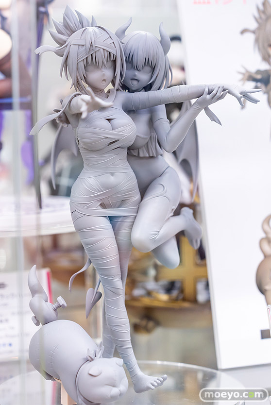 フレア あやかしトライアングル 風巻祭里＆花奏すず＆シロガネ みしま フィギュア あみあみ 02