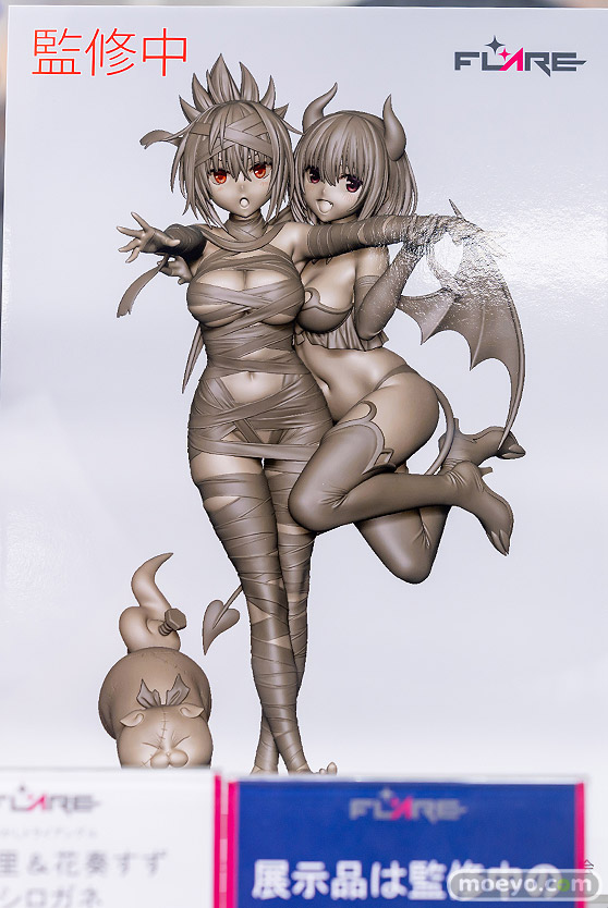 フレア あやかしトライアングル 風巻祭里＆花奏すず＆シロガネ みしま フィギュア あみあみ 20