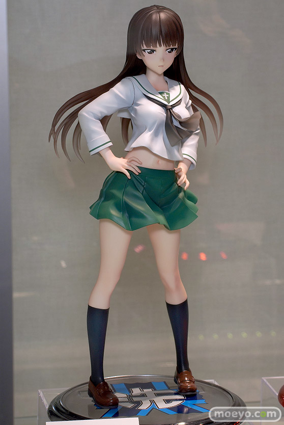 フィギュア ワンダーフェスティバル2023 [夏] ガールズ＆パンツァー 戦車道大作戦！ 西住しほ[大洗女子] カーブモデルズ namoji 02