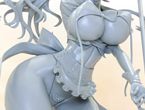 【WF2023夏】キューズQ新作美少女フィギュア「魔法少女 倉本エリカ メイド水着版」彩色サンプルが展示！