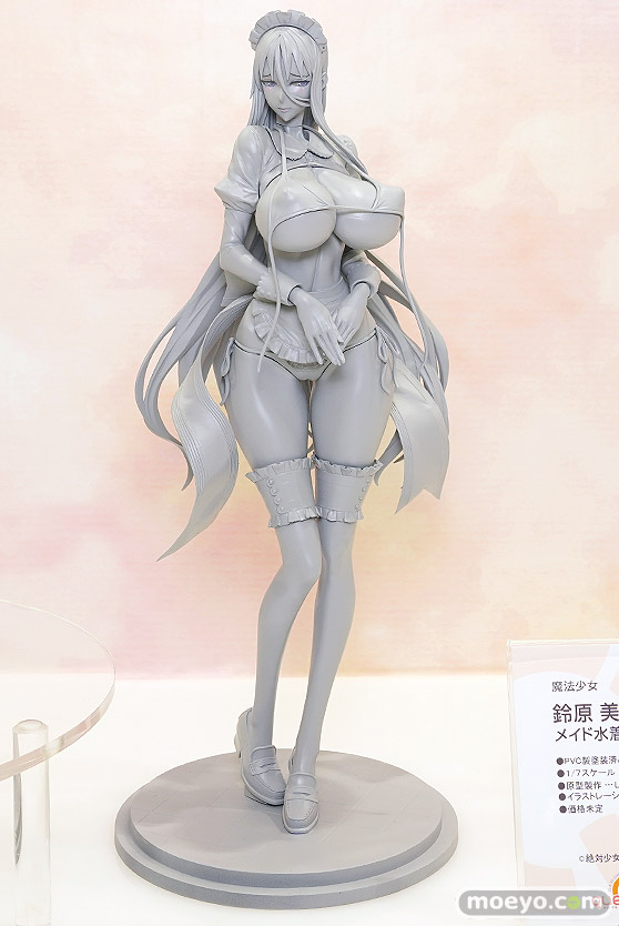 フィギュア ワンダーフェスティバル2023 [夏] キューズQ 魔法少女 鈴原美沙 メイド水着版 RAITA Leslyzerosix 01