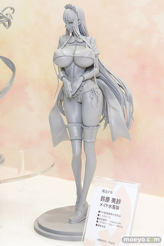 フィギュア ワンダーフェスティバル2023 [夏] キューズQ 魔法少女 鈴原美沙 メイド水着版 RAITA Leslyzerosix 03