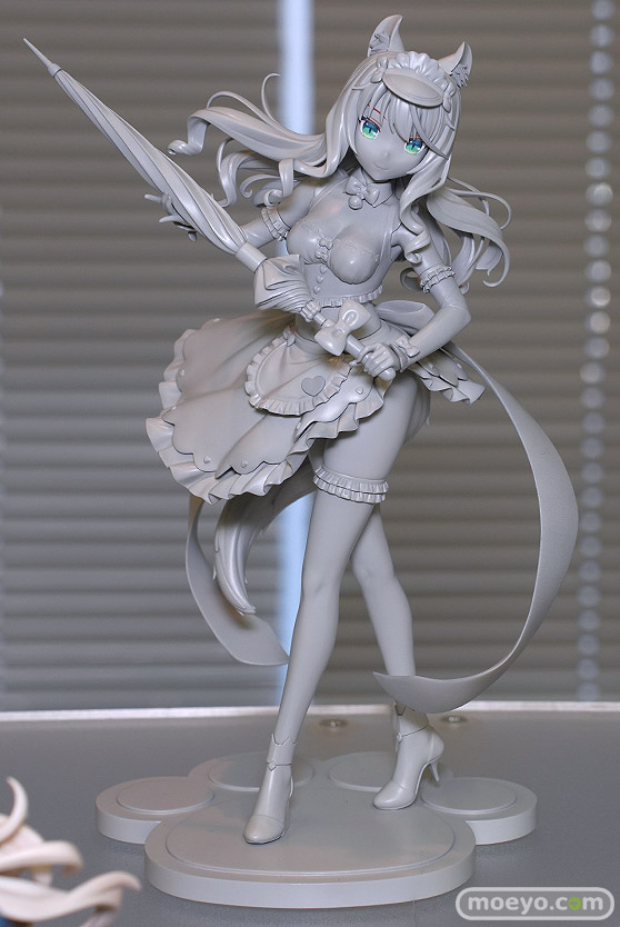 フィギュア 2023夏 ホビーメーカー合同展示会 NEKOYOME ネコぱら メイプル レースクイーンver. さより ニャンヌ 01