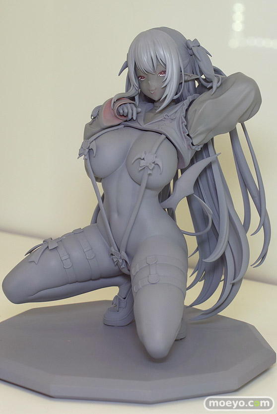 フィギュア ワンダーフェスティバル2023 [夏] Eclipse Feather 白髪パーカーサキュバス そらなにいろ 03