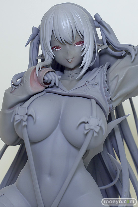 フィギュア ワンダーフェスティバル2023 [夏] Eclipse Feather 白髪パーカーサキュバス そらなにいろ 04