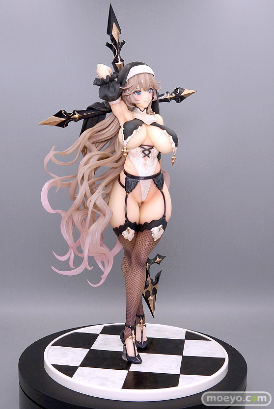 Pink・Cat 魔太郎オリジナルキャラクター 罪深き聖女・シスターアイシャ ふぉるとねいしょん グラハム仮面 ネイティブ エロ フィギュア キャストオフ PVCサンプル 02