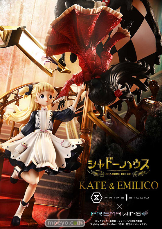 プライム1スタジオ PRISMA WING シャドーハウス ケイト & エミリコ 1/7 スケール スタチュー フィギュア 02