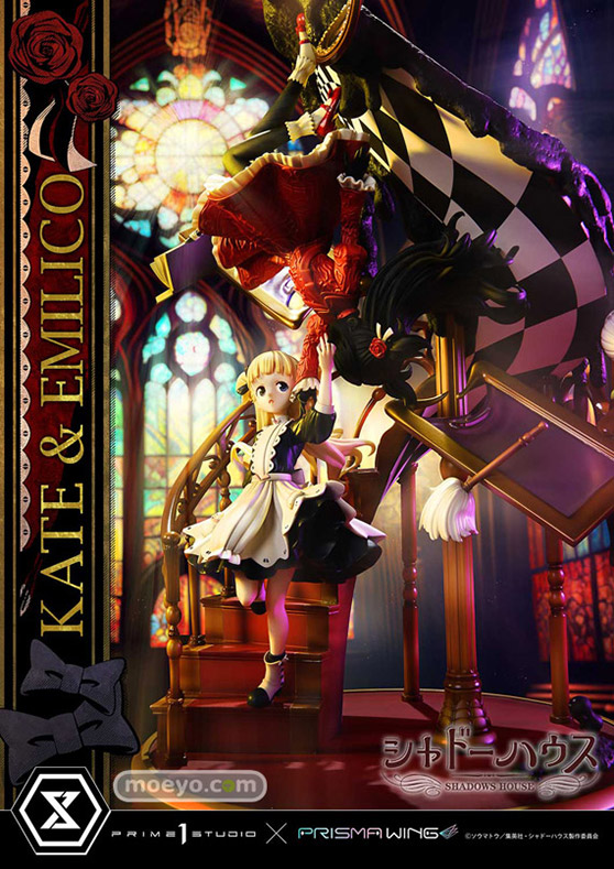 プライム1スタジオ PRISMA WING シャドーハウス ケイト & エミリコ 1/7 スケール スタチュー フィギュア 09