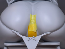 【アダルトフィギュア】【エロホビ】加瀬大輝さんイラストを立体化！のくちゅるぬ新作エロフィギュア「引っ張られ少女さん」製作中出力品が展示！