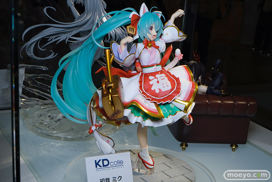 フィギュア ワンダーフェスティバル2023 [夏] KADOKAWA KDcolle キャラクター・ボーカル・シリーズ01 初音ミク 招きミクver. ene 路川宏之 Wonderful Works 02