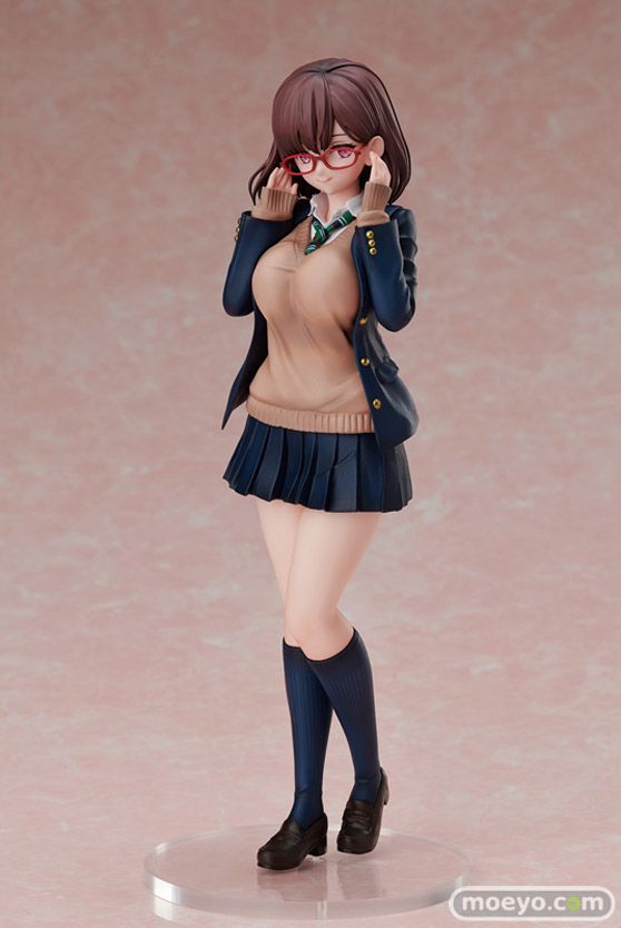 ユニオンクリエイティブ 加瀬大輝イラスト『メガネJKさん』 神ノ屋 正村制作所 TERR フィギュア 01