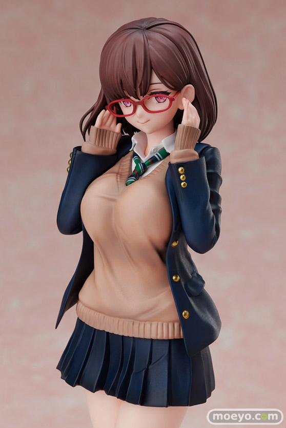 ユニオンクリエイティブ 加瀬大輝イラスト『メガネJKさん』 神ノ屋 正村制作所 TERR フィギュア 10