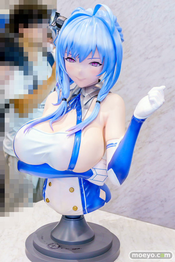 アズールレーン 6th Anniversary Fes. 秋葉原 フィギュア フリーイング セントルイス 胸像 ノーブラ 等身大 03