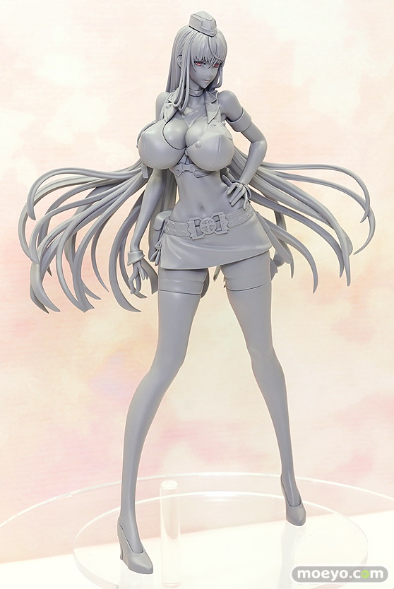 フィギュア ワンダーフェスティバル2023 [夏]  キューズQ 戦場のヴァルキュリア セルブレア・ブレス 水着Ver. 毒島孝牧 03