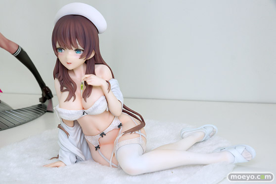 フィギュア ワンダーフェスティバル2023 [夏] ダイキ工業 ナースの!?夏帆さん「お熱測りましょーね」 D蔵 明智逸鶴 CUFFS  エロ キャストオフ 03