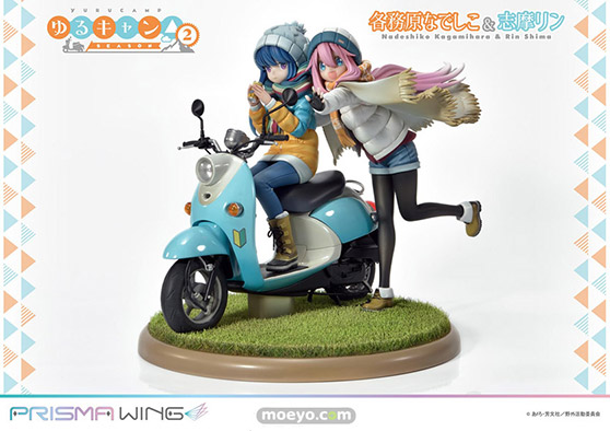 プライム1スタジオ PRISMA WING ゆるキャン△ 各務原なでしこ & 志摩リン 榎木ともひで アンドウケンジ フィギュア 01