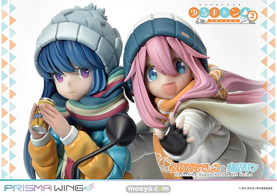 プライム1スタジオ PRISMA WING ゆるキャン△ 各務原なでしこ & 志摩リン 榎木ともひで アンドウケンジ フィギュア 02