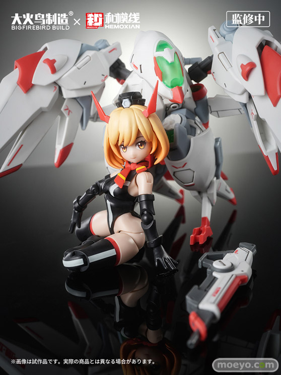 ビッグファイヤーバードビルド×和模線 フルタイムヒメカ ケリー・ジャーネット プラスチックキット あみあみ 05