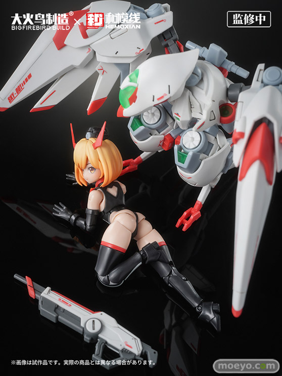 ビッグファイヤーバードビルド×和模線 フルタイムヒメカ ケリー・ジャーネット プラスチックキット あみあみ 06