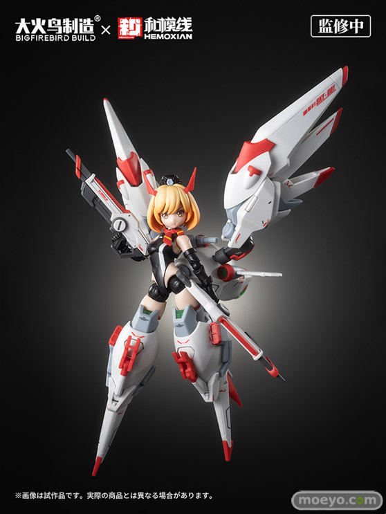 ビッグファイヤーバードビルド×和模線 フルタイムヒメカ ケリー・ジャーネット プラスチックキット あみあみ 08