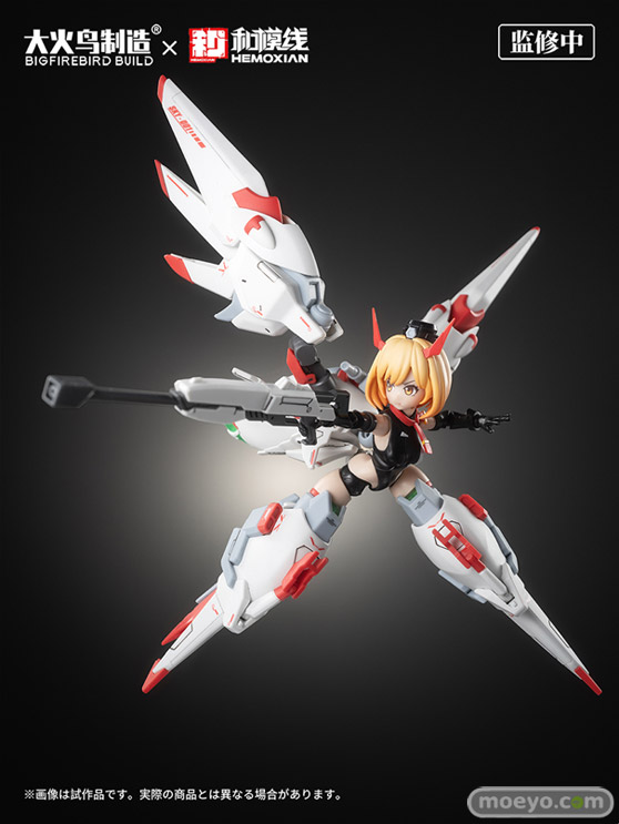 ビッグファイヤーバードビルド×和模線 フルタイムヒメカ ケリー・ジャーネット プラスチックキット あみあみ 11