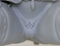 【WF2023夏】玉之けだまさんイラストを立体化！ZERO CREATIVE新作美少女フィギュア「かぐやちゃん」監修中原型が展示！