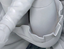 コトブキヤ新作美少女フィギュア「超探偵事件簿 レインコード 死に神ちゃん」監修中原型が展示！