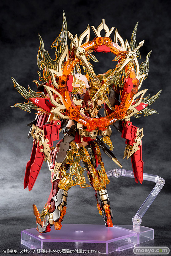 コトブキヤ メガミデバイス 皇巫 スサノヲ 紅蓮 プラモデル 浅井真紀 福元徳宝 株式会社ユニテック たすく 松村年信 鳥山とりを 雨間 02