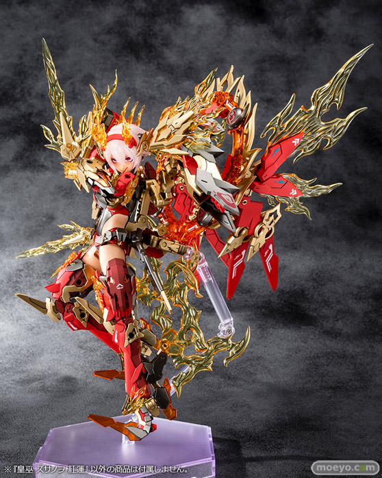 コトブキヤ メガミデバイス 皇巫 スサノヲ 紅蓮 プラモデル 浅井真紀 福元徳宝 株式会社ユニテック たすく 松村年信 鳥山とりを 雨間 04