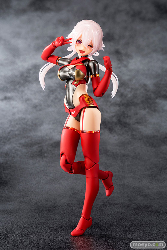 コトブキヤ メガミデバイス 皇巫 スサノヲ 紅蓮 プラモデル 浅井真紀 福元徳宝 株式会社ユニテック たすく 松村年信 鳥山とりを 雨間 09