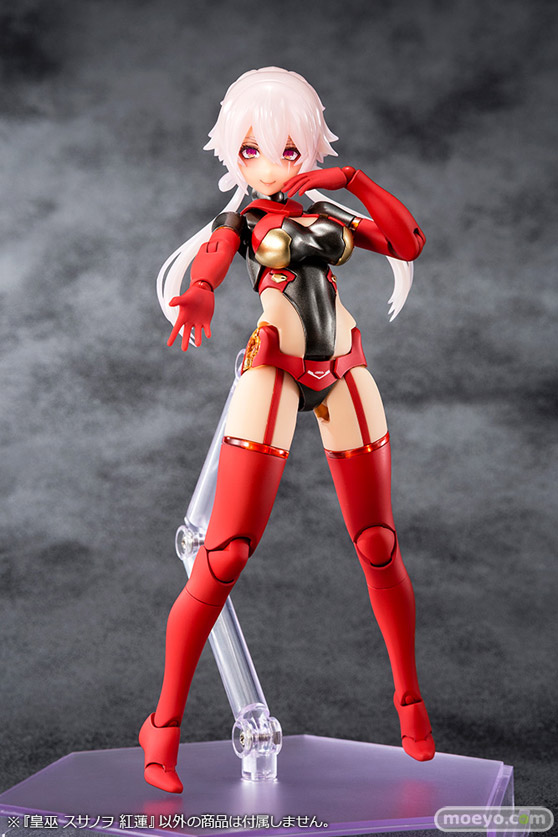 コトブキヤ メガミデバイス 皇巫 スサノヲ 紅蓮 プラモデル 浅井真紀 福元徳宝 株式会社ユニテック たすく 松村年信 鳥山とりを 雨間 11