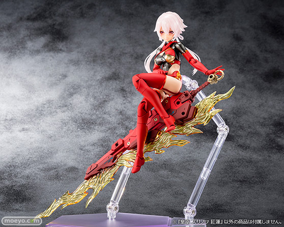 コトブキヤ メガミデバイス 皇巫 スサノヲ 紅蓮 プラモデル 浅井真紀 福元徳宝 株式会社ユニテック たすく 松村年信 鳥山とりを 雨間 12