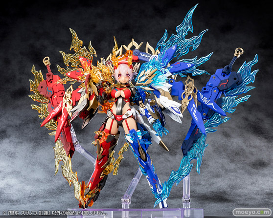 コトブキヤ メガミデバイス 皇巫 スサノヲ 紅蓮 プラモデル 浅井真紀 福元徳宝 株式会社ユニテック たすく 松村年信 鳥山とりを 雨間 13