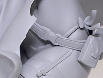 【WF2023夏】APEX新作美少女フィギュア「ドールズフロントライン M4A1 少女の風船旅行 重傷Ver.」監修中原型が展示！