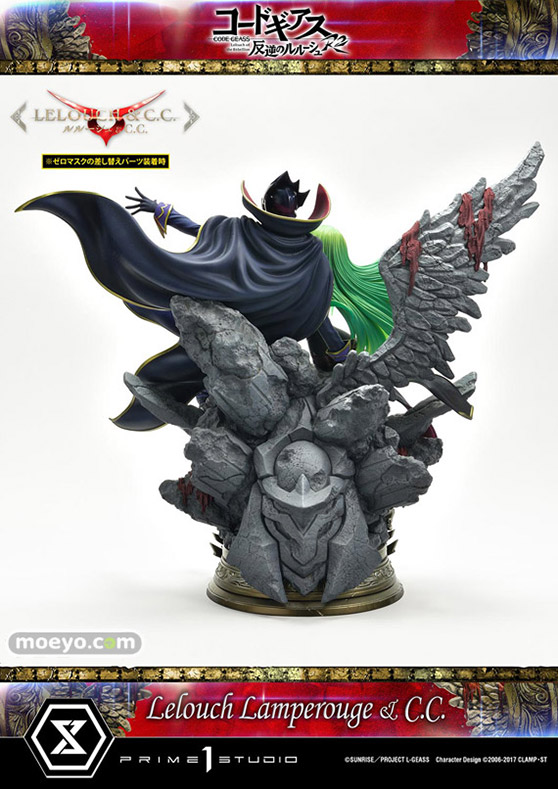 プライム1スタジオ コンセプトマスターライン コードギアス 反逆のルルーシュ R2 ルルーシュ・ランペルージ & C.C. フィギュア 06