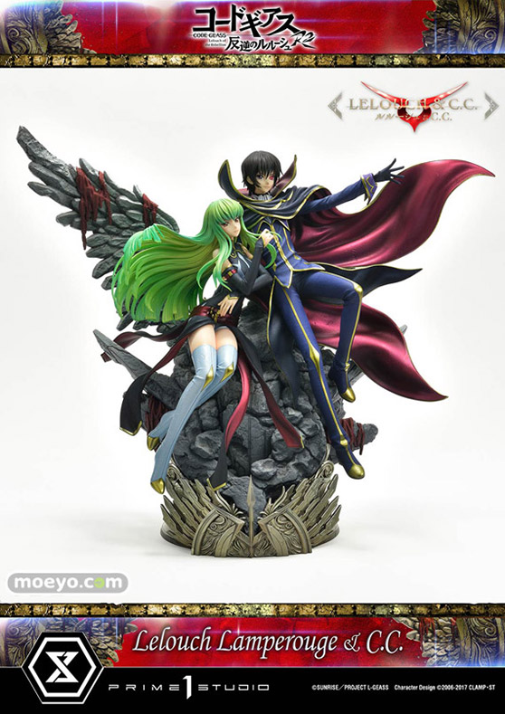 プライム1スタジオ コンセプトマスターライン コードギアス 反逆のルルーシュ R2 ルルーシュ・ランペルージ & C.C. フィギュア 07