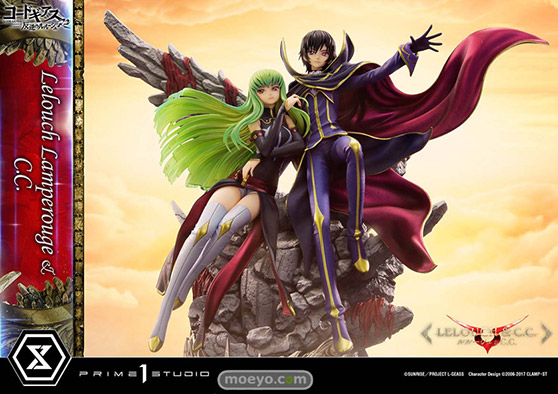 プライム1スタジオ コンセプトマスターライン コードギアス 反逆のルルーシュ R2 ルルーシュ・ランペルージ & C.C. フィギュア 09