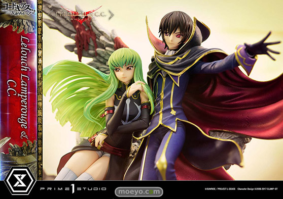 プライム1スタジオ コンセプトマスターライン コードギアス 反逆のルルーシュ R2 ルルーシュ・ランペルージ & C.C. フィギュア 10