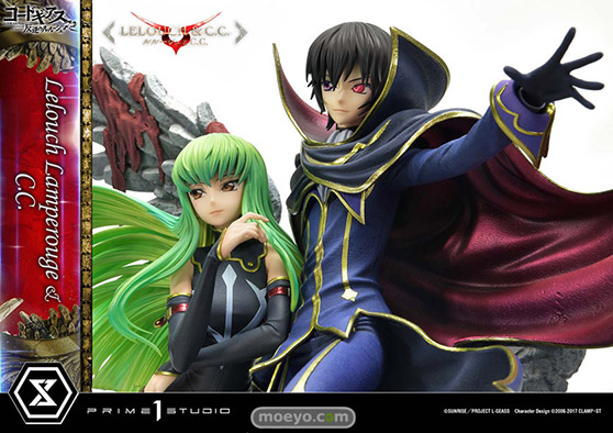 プライム1スタジオ コンセプトマスターライン コードギアス 反逆のルルーシュ R2 ルルーシュ・ランペルージ & C.C. フィギュア 11