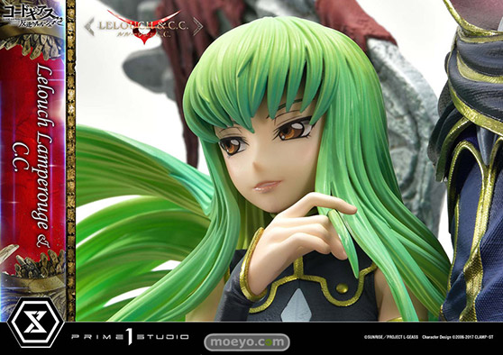 プライム1スタジオ コンセプトマスターライン コードギアス 反逆のルルーシュ R2 ルルーシュ・ランペルージ & C.C. フィギュア 14