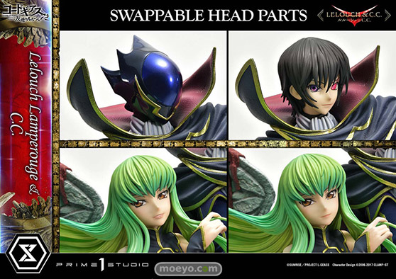 プライム1スタジオ コンセプトマスターライン コードギアス 反逆のルルーシュ R2 ルルーシュ・ランペルージ & C.C. フィギュア 22