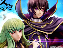 世界の明日を見つめる、少年と魔女。 寄り添うふたりを繊細な造形で立体化「コンセプトマスターライン コードギアス 反逆のルルーシュ R2 ルルーシュ・ランペルージ ＆ C.C.」予約受付開始！