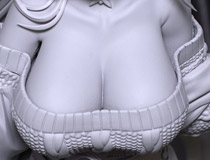 【宮沢展示会45】Brilliant Journey！「アズールレーン ベルファスト メイド長とお買い物Ver.」監修中原型が展示！