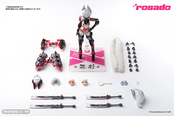 核誠治造 rosado Project RS-01 羅刹・セキコ アクションフィギュア 22